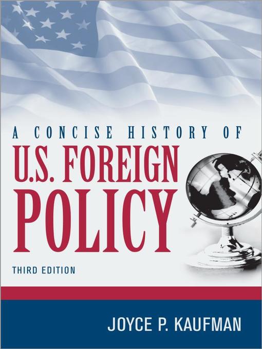 Cover image for A Concise History of U.S. Foreign Policy